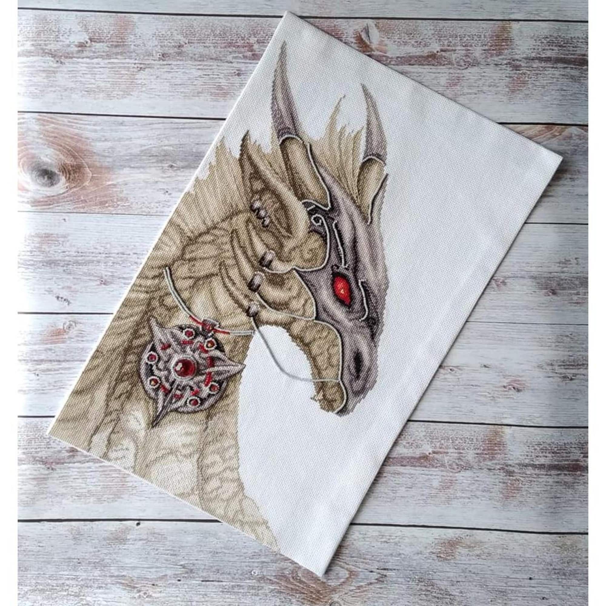 Charivna Mit Cross Stitch Kit Guardian Of Treasure